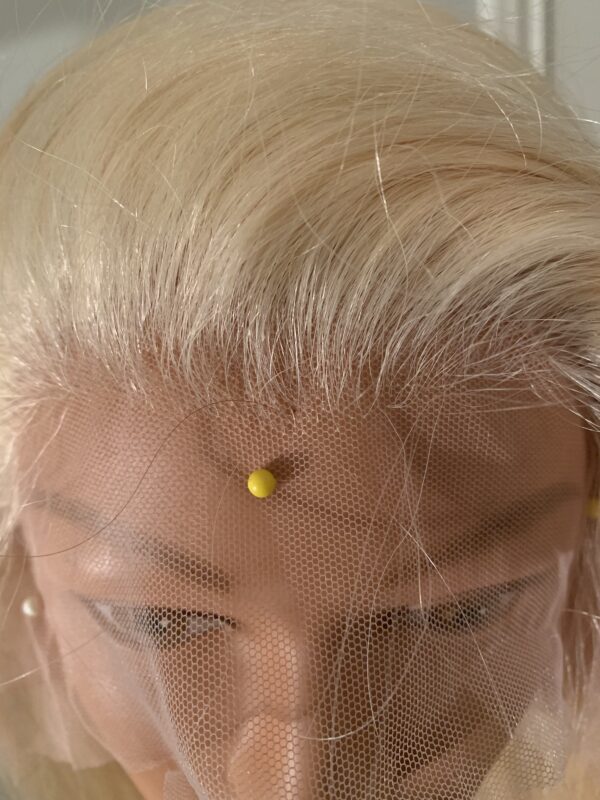 Platinum Blonde #613 Human Hair Full Lace Wig