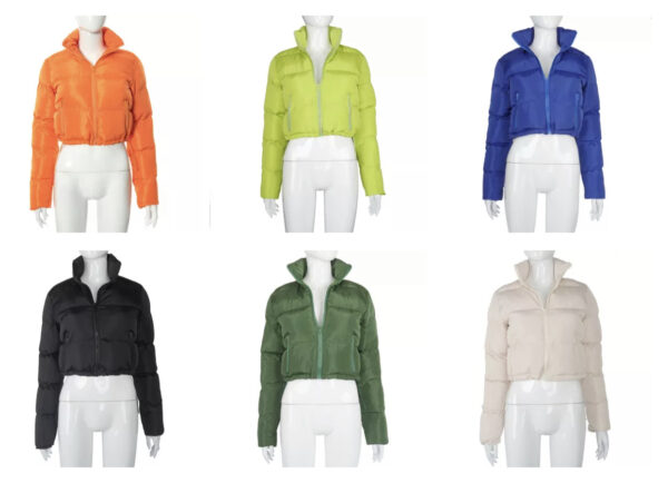 Cropped Puffer Jacket