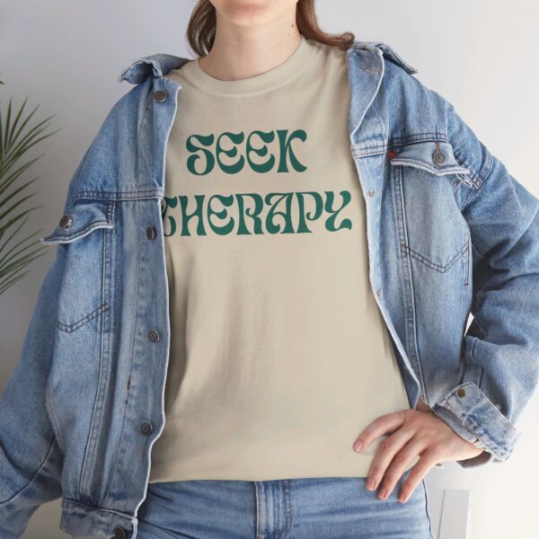 Seek Therapy [You're Not Alone] Tee - Image 77