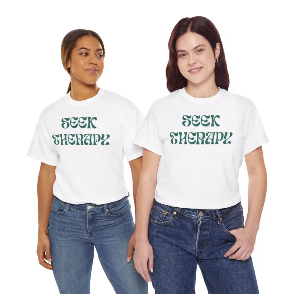 Seek Therapy [You're Not Alone] Tee - Image 25