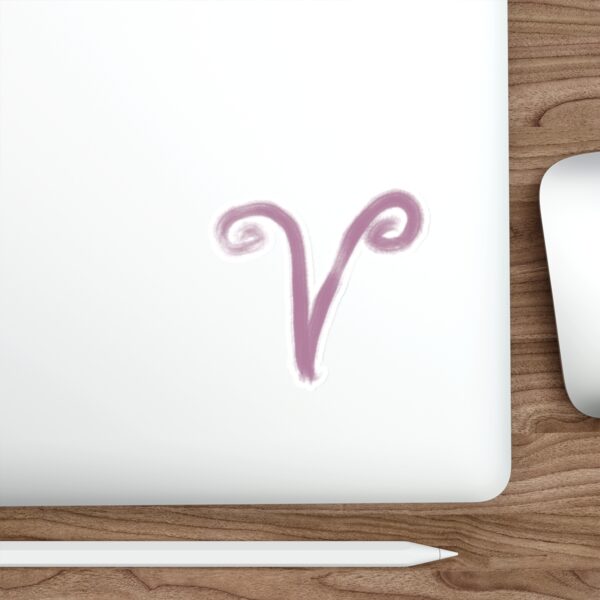 I Am Woman Reproductive Rights Kiss-Cut Sticker - Image 11