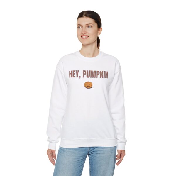 Hey, Pumpkin Unisex Crewneck Sweatshirt - Image 8