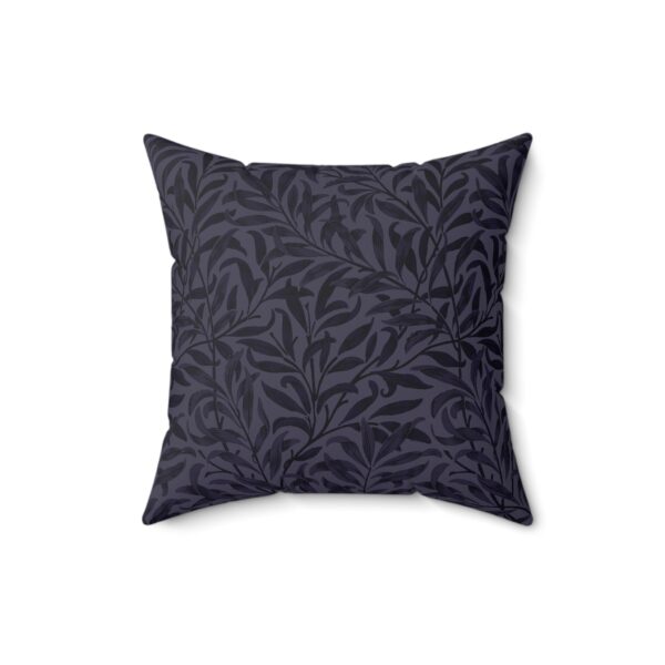 Midnight Leaves Square Decorative Accent Pillow - Image 8