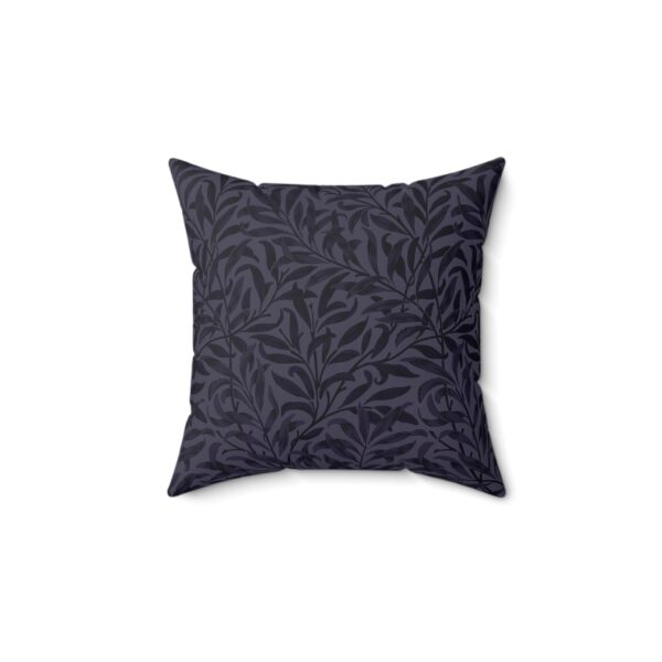Midnight Leaves Square Decorative Accent Pillow - Image 4