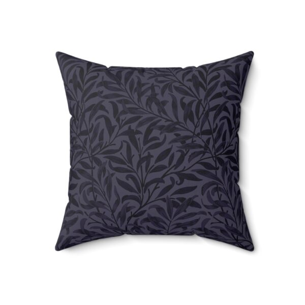 Midnight Leaves Square Decorative Accent Pillow - Image 11