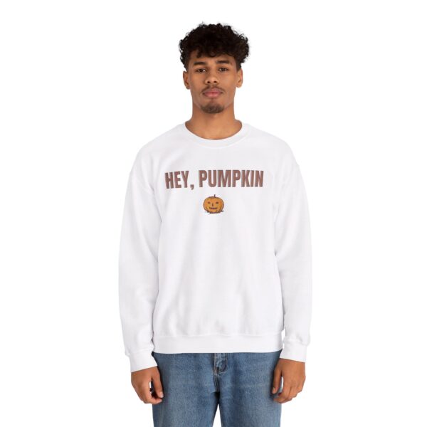 Hey, Pumpkin Unisex Crewneck Sweatshirt - Image 5