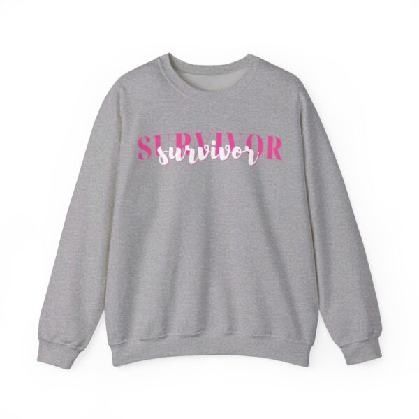 Imma Survivor Unisex Crewneck Sweatshirt - Image 4