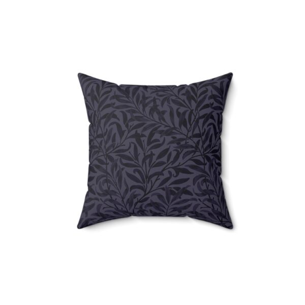 Midnight Leaves Square Decorative Accent Pillow - Image 5