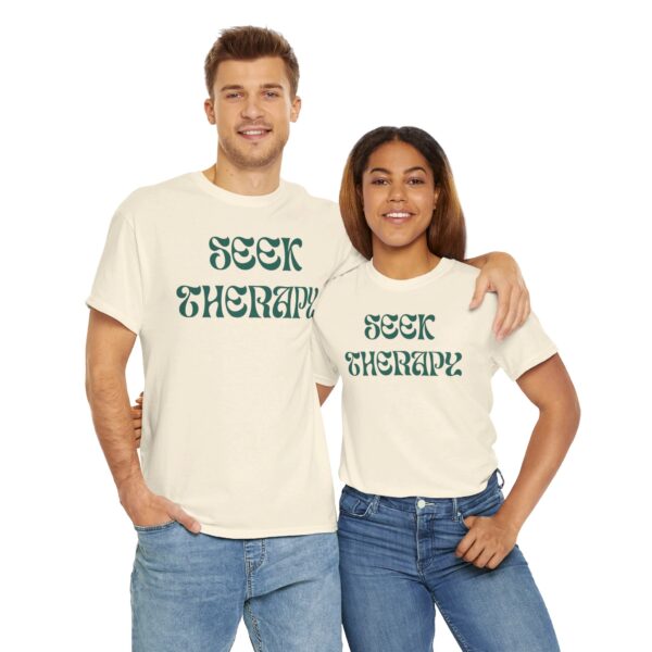 Seek Therapy [You're Not Alone] Tee - Image 105