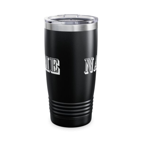 Custom Name Dollar Bill Style Stainless Steel Tumbler - Image 9
