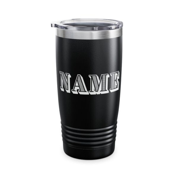 Custom Name Dollar Bill Style Stainless Steel Tumbler - Image 8