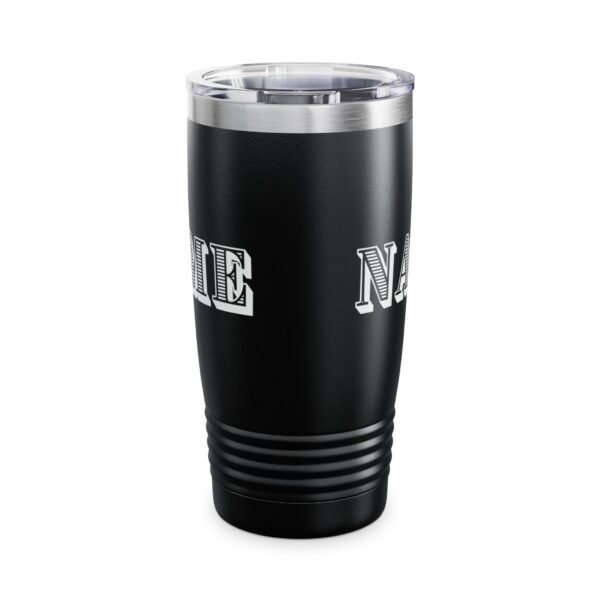 Custom Name Dollar Bill Style Stainless Steel Tumbler - Image 10