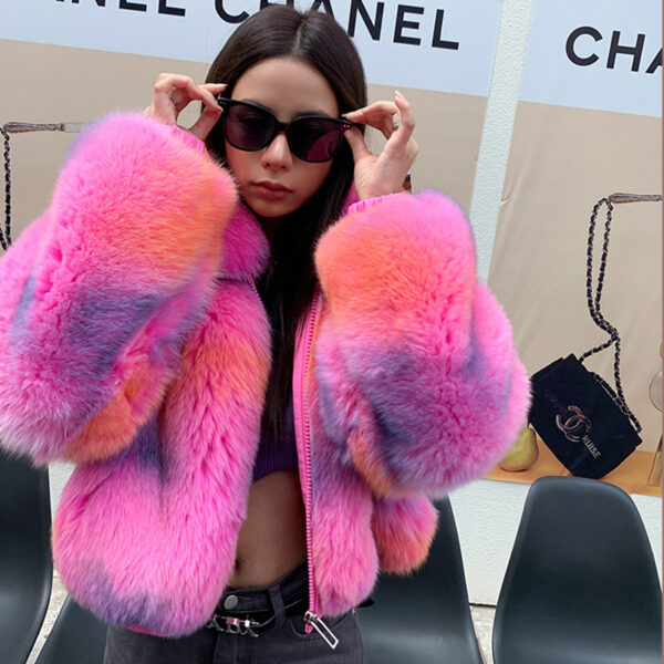 Donna Fox Fur Coat